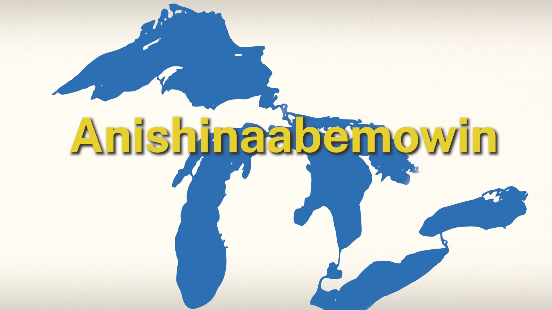 cccbet - The video thumbnail image shows a graphic of the Great Lakes with the text Anishinaabemowin.
